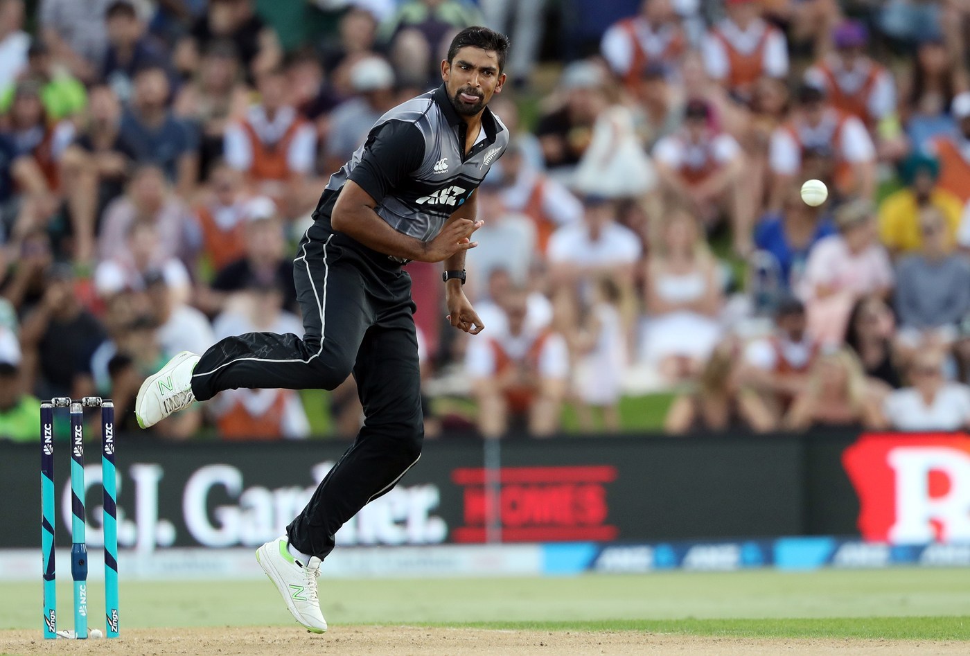 ish sodhi bowling new zealand