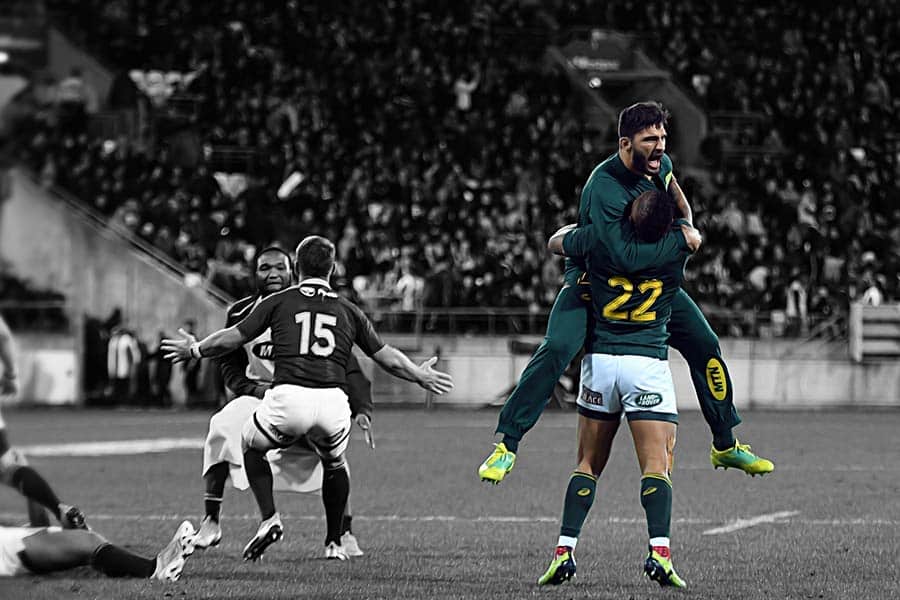 SPRINGBOKS VICTORIES V ALL BLACKS RANKED