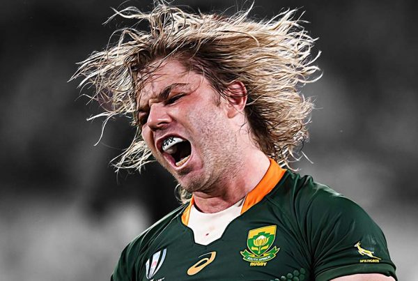 Faf de Klerk scores a try. Japan v South Africa. 1/4 Final, Rugby World Cup 2019. Tokyo Stadium 201