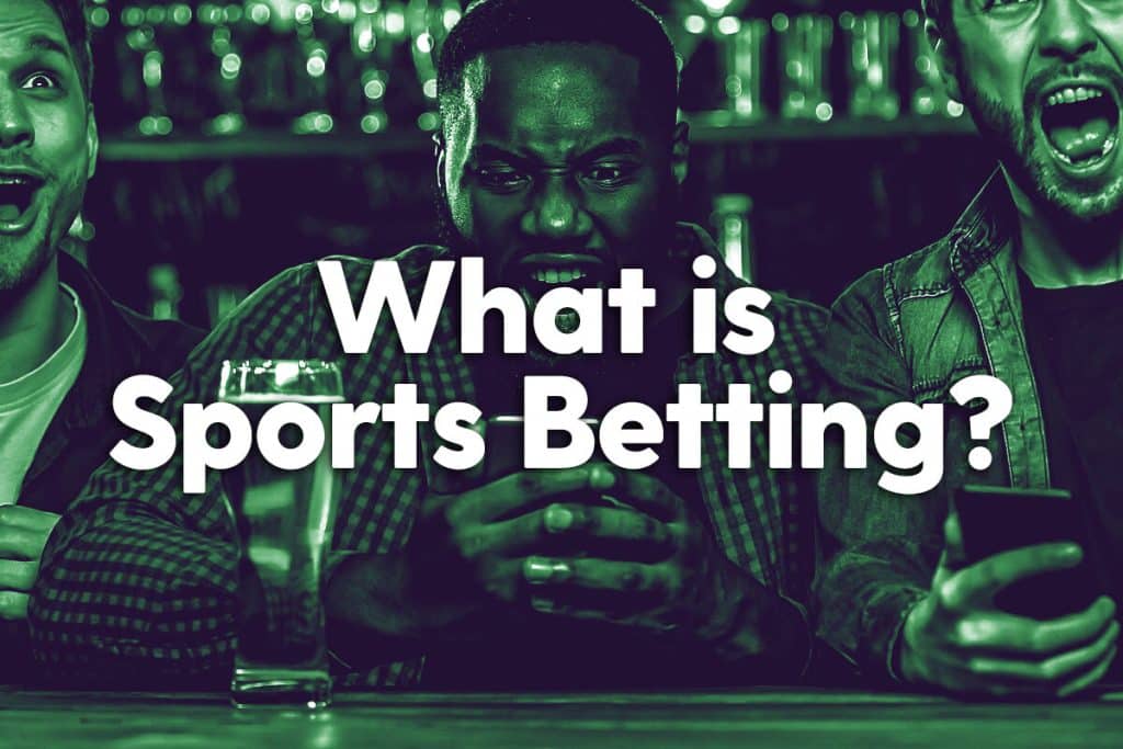 Men betting on sports