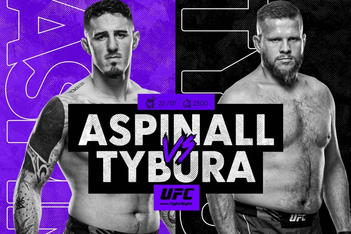 UFC London Aspinall Tybura