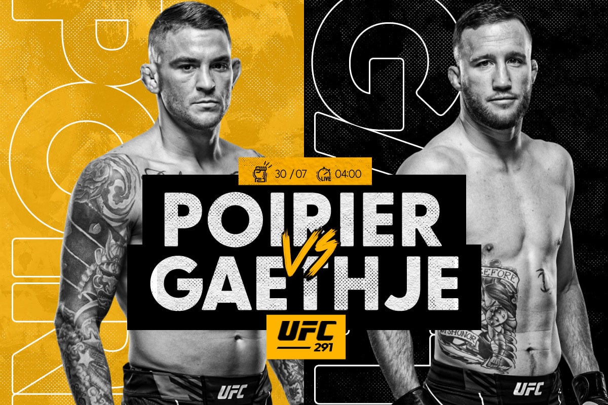 UFC 291 Poirier Gaethje