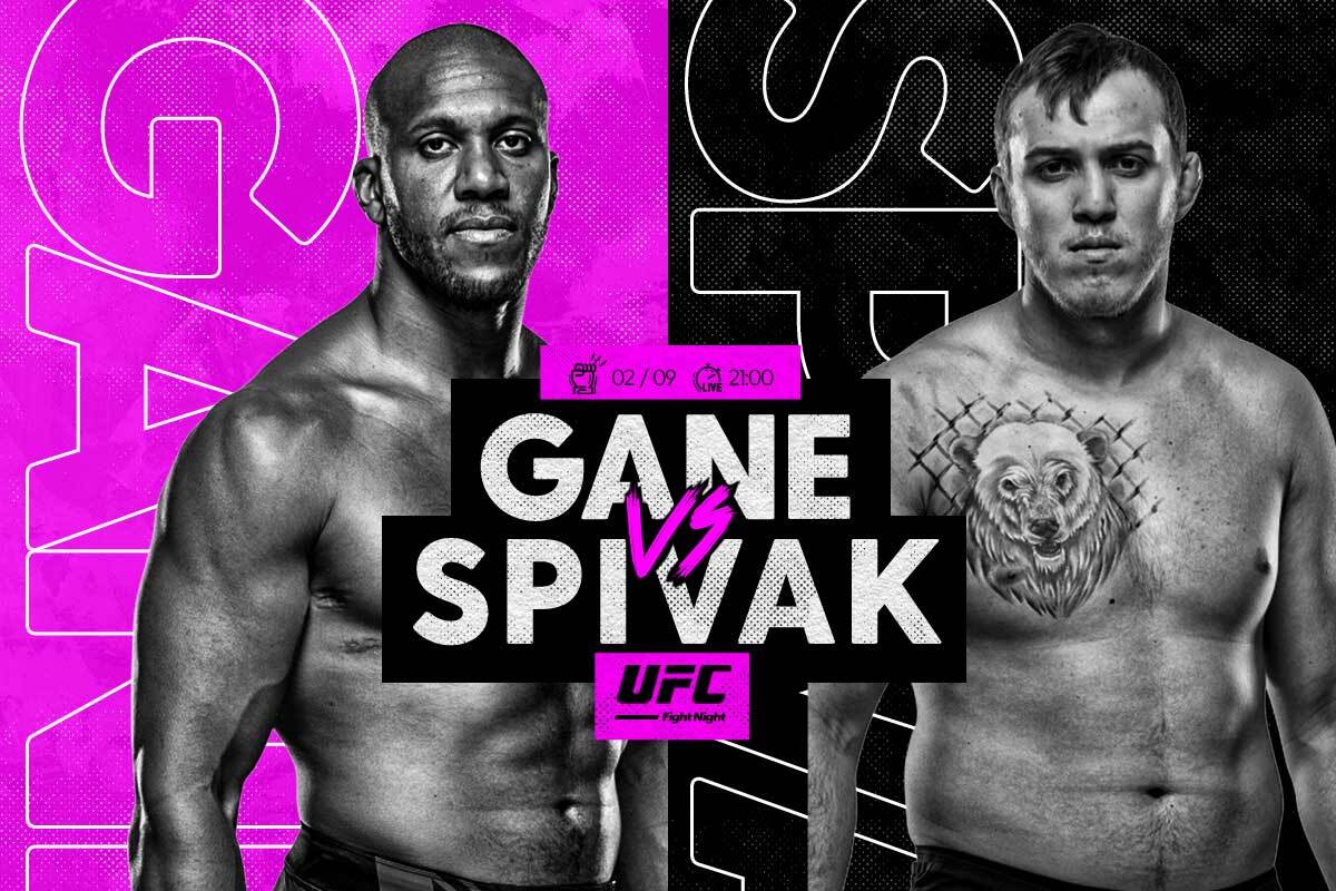 UFC Paris Gane Spivac