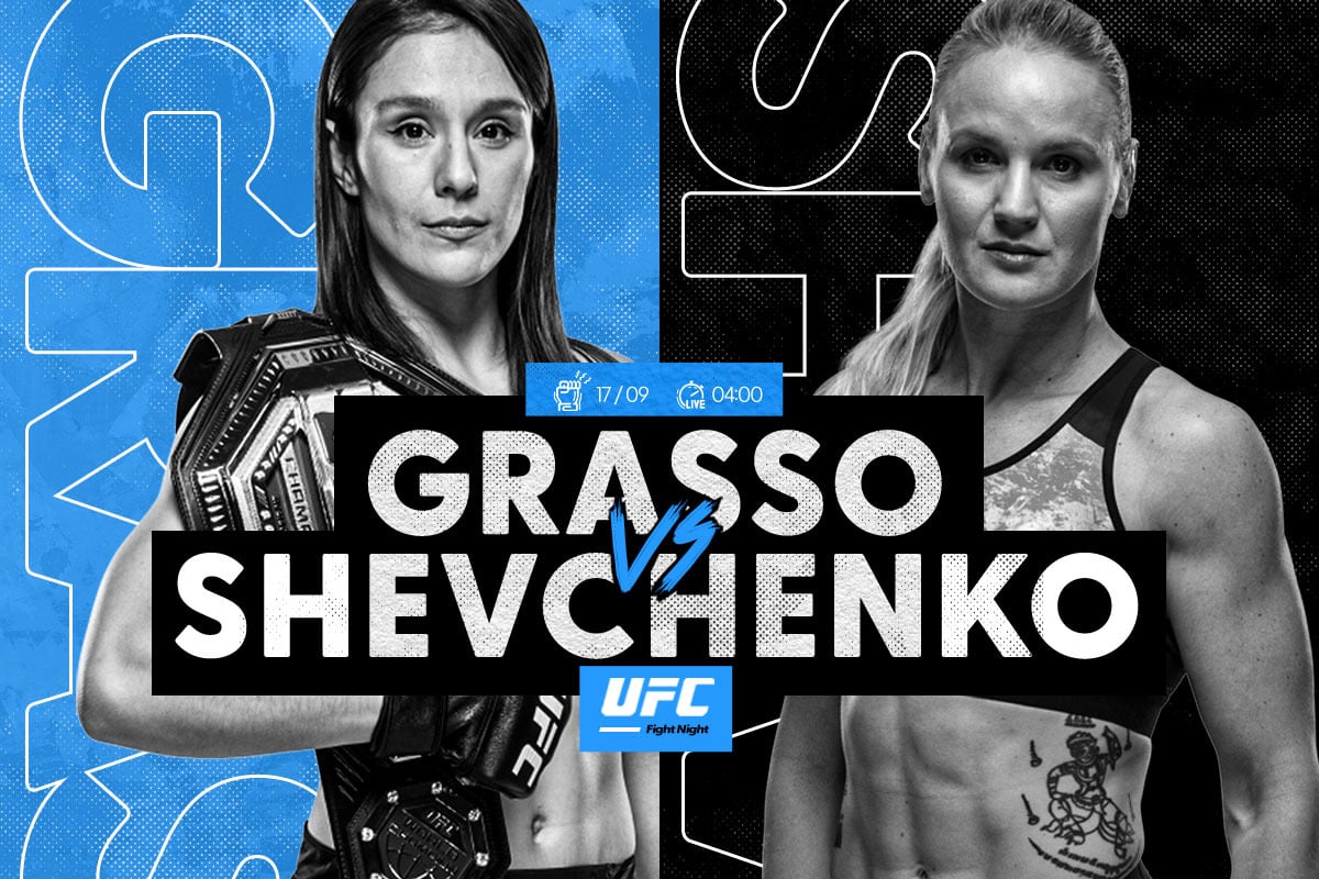 Noche UFC Grasso Shevchenko